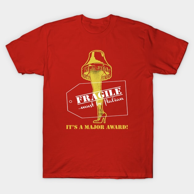 Famous Leg Lamp T-Shirt by Alema Art